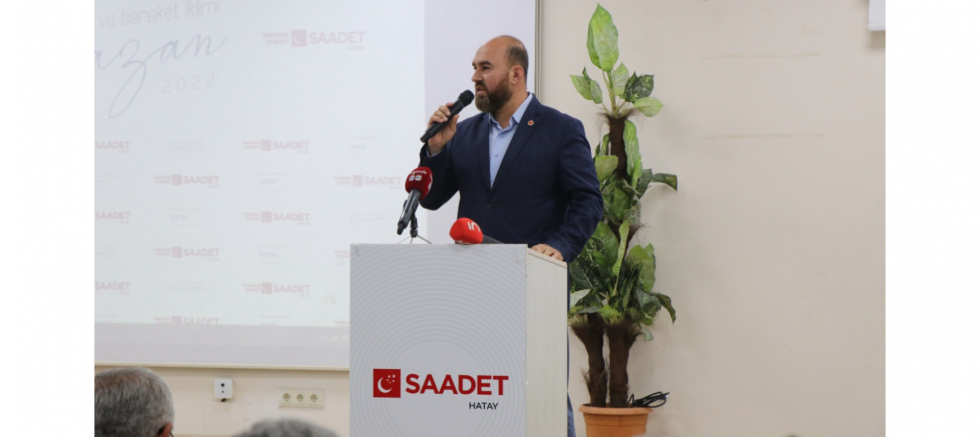 Saadet Partisi Dörtyol İlçe Başkanı Yusuf Çiçek’ten Okul Saldırılarına Tepki - GÜNDEM - İnternetin Ajansı